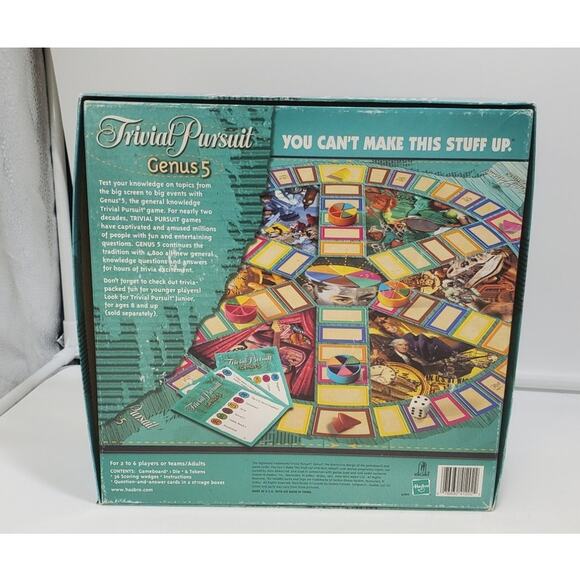 Trivial Pursuit Genus 5 Game 2000 **100% COMPLETE** - Picture 7 of 9